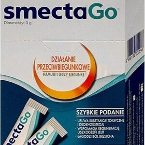 SMECTA GO 8 sach na biegunke - READY TO DRINK ON THE GO Diarrhea - SmectaGo biegunka smekta