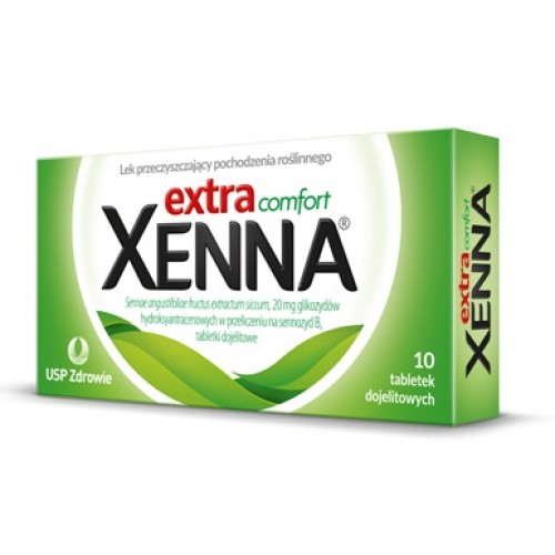 Xenna Extra Comfort 10 tabletek zaparcia DATA do konca 12.2025