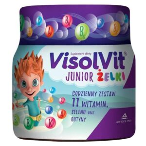 VISOLVIT Junior 50 jelly beans VISOLVIT Żelkow witaminy dla dzieci