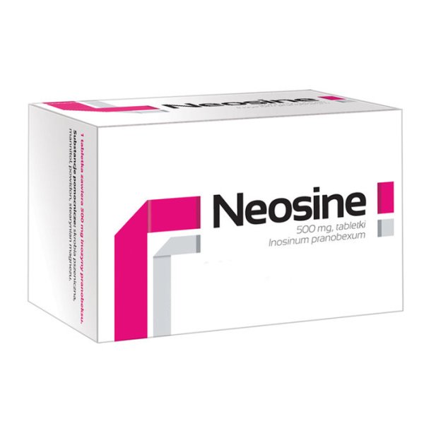 Neosine 500mg x 20 tablets przeciwwirusowy i zwiększającym odporność organizmu 20 tabletek