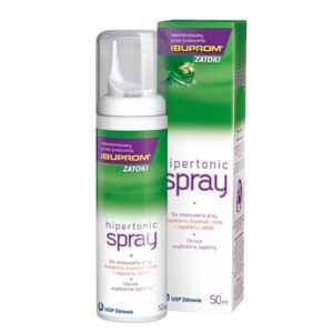 Ibuprom Zatoki Hipertonic spray do nosa 50 ml katar zapalenie zatok