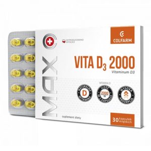 Max Vita D3 2000 30 kapsułek