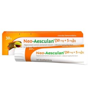 Aesculan, masc doodbytnicza, 30 g hemoroidy