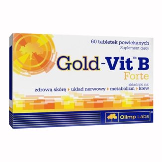 Olimp Gold-Vit B Forte 60 tabletek powlekanych witamina z grupy B