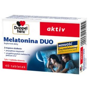 Doppelherz aktiv Melatonina Duo, 40 tabletek na sen