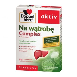 Doppelherz aktiv Na watrobe Complex, 30 kapsułek watroba