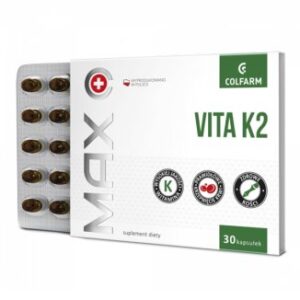Max Vita K2, witamina K 75 µg, 30 kapsułek