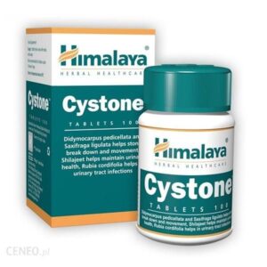 Himalaya Cystone, 100 tabletek wspomagaja prawidlowe funkcjonowanie nerek i ukladu moczowo-plciowego kamica nerkowa