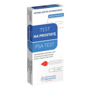 Domowe Laboratorium PSA Test na prostate domowy test do wykrywania antygenu PSA we krwi, 1 sztuka