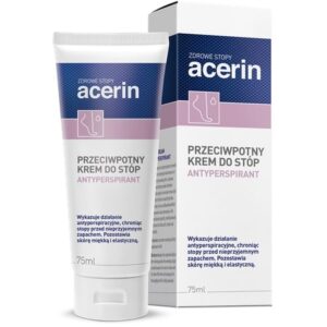 Acerin Perspirant krem przeciwpotny do stop, 75ml antyperspirant