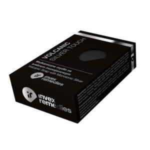 Mydlo WULKANICZNE SILVER TOUCH 100 G ZE SREBREM MONOJONOWYM INVEX REMEDIES zmiany skorne