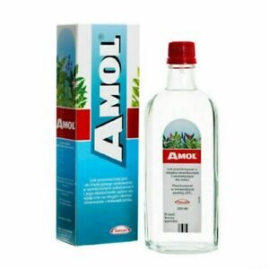 Amol plyn doustny i na skore 100 ml niestrawnosc przeziebienie bol glowy bol miesni