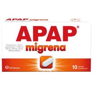 Apap Migrena 10 tabletek bol glowy napady migreny