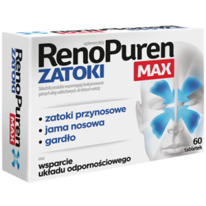 RenoPuren Zatoki Max 60 tabletek