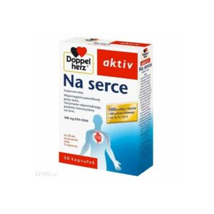 DOPPELHERZ AKTIV Na serce - 30 kaps omega 3 , DHA EPA