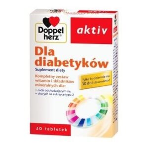 Doppelherz aktiv Dla diabetykow, 30 tabletek
