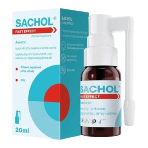 Sachol Fast Effect, aerozol, 20 ml