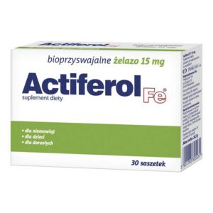 ACTIFEROL FE 15 mg - 30 saszetek zelazo anemia
