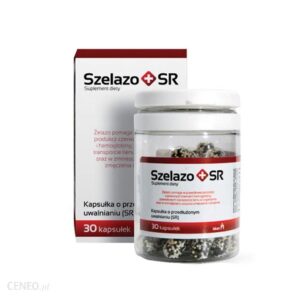 SZELAZO + SR - 30 kaps. zelazo