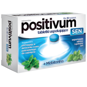 POSITIVUM SEN, TABLETKI, 180 SZT. melatonina