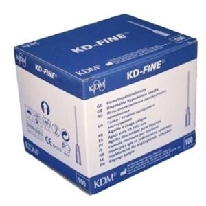 Jalowa igla iniekcyjna Ø 0.45 x 16 mm - 100 szt. igly