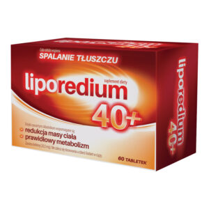 Liporedium 40+ tabletki 60 szt. odchudzanie