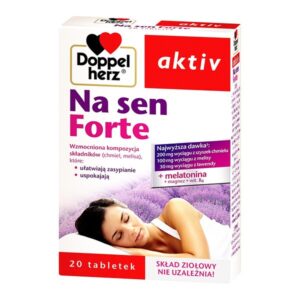 DOPPELHERZ AKTIV NA SEN FORTE, TABLETKI, 20 SZT.