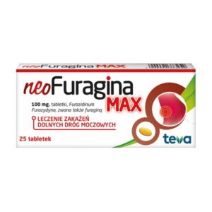 NEOFURAGINA MAX 100 MG TABLETKI 25 SZT.