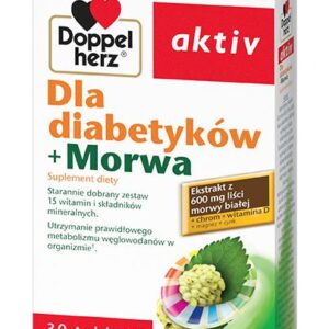 Doppelherz Aktiv Dla diabetykow + morwa - 30 tabl.