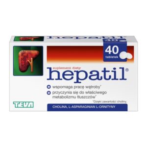 HEPATIL, TABLETKI, 40 SZT.