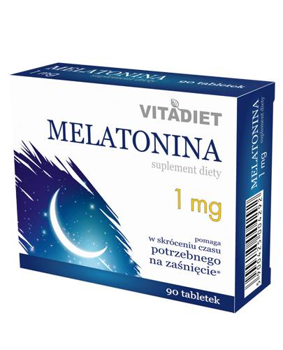VITADIET Melatonina 1 mg - 90 tabl. na sen