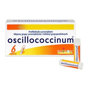 Oscillococcinum na przeziebienie i grype granulki, 6 dawek