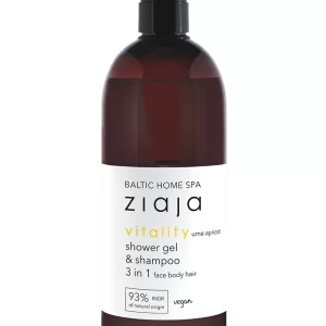 Ziaja Baltic Home Spa Vitality Shower Gel And Shampoo 3 in 1 500ml
