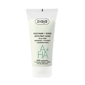 Ziaja Face Mask and Scrub With Fruit Acids 55ml