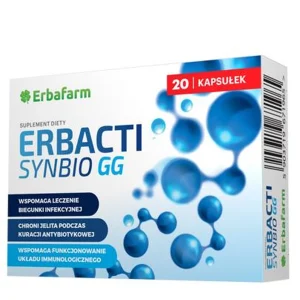 Erbafarm Erbacti Synbio GG, kapsulki, 20 sztuk probiotyk