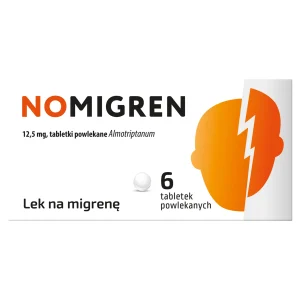 Nomigren, 12,5 mg, tabletki powlekane, 6 sztuk