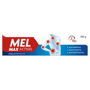 Mel Max Actigel, 100 g przeciwzapalny przeciwbolowy