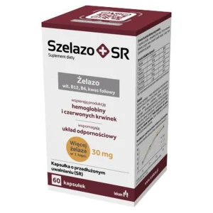 Szelazo + SR, kapsulki o przedluzonym uwalnianiu, 60 sztuk